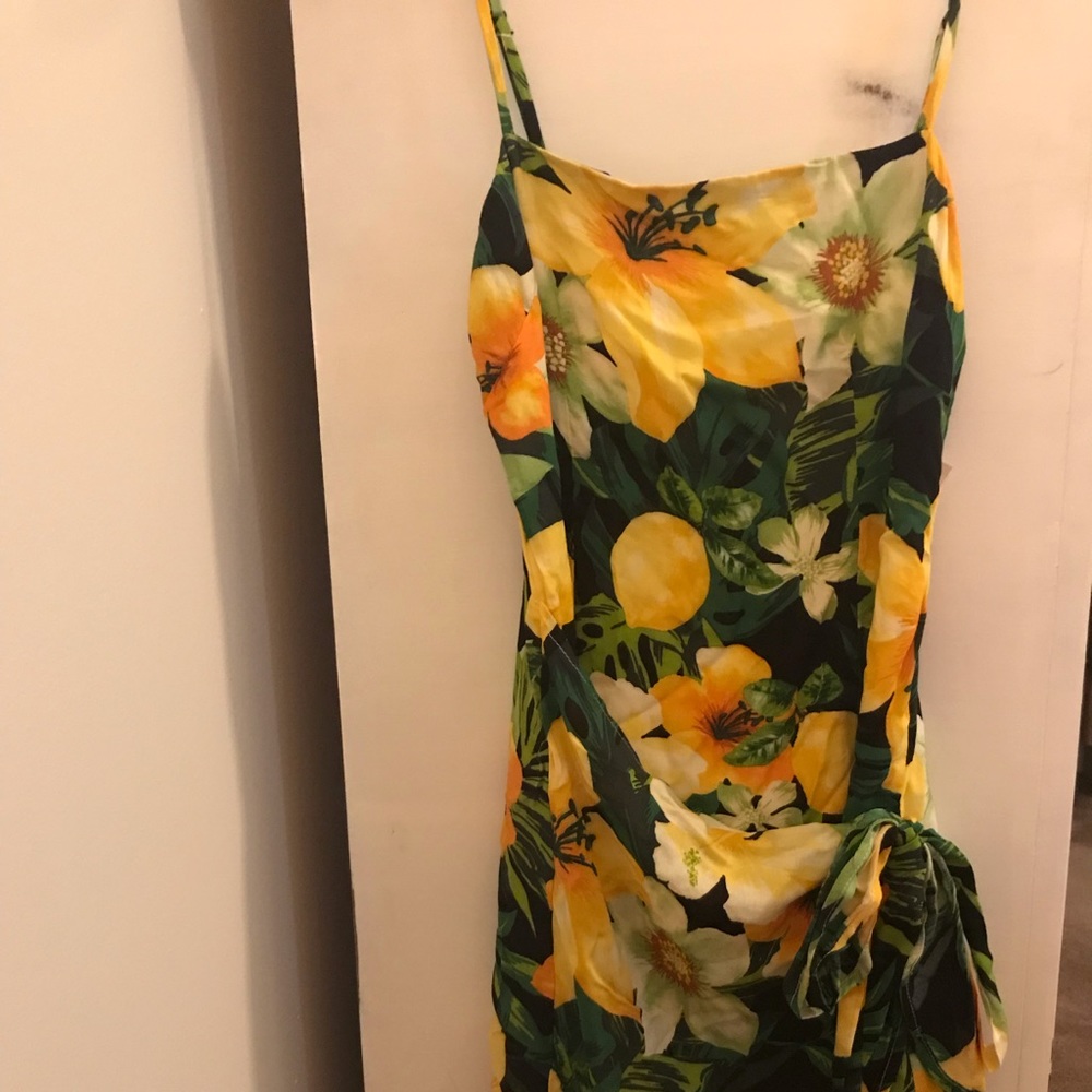 Summer Fruit Strappy Dress